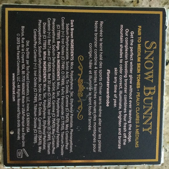 Too Faced Snow Bunny Luminous Bronzer - Picture 7 of 8